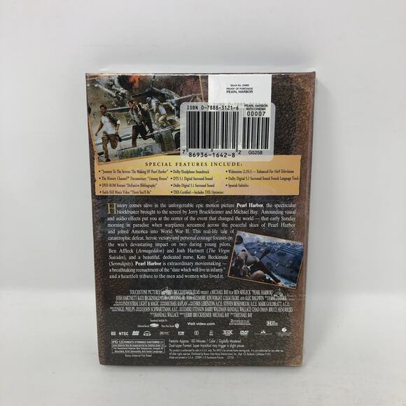 Pearl Harbor DVD 2-Disc Set 60th Anniversary Commemorative Edition New Sealed - Picture 2 of 6